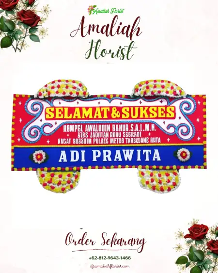 Papan Bunga Ucapan Selamat Sumberjatipohon